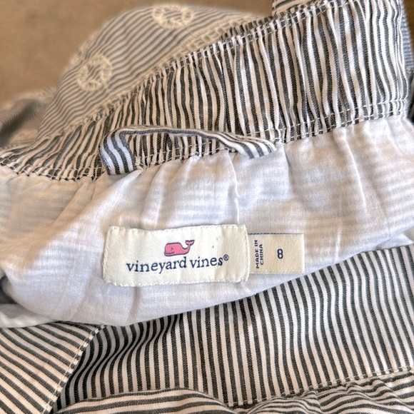 Vineyard Vines stripe eyelet detail tank top sun dress, size 8 women’s - Picture 8 of 8